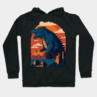 King of The monsters vector illustration design Hoodie